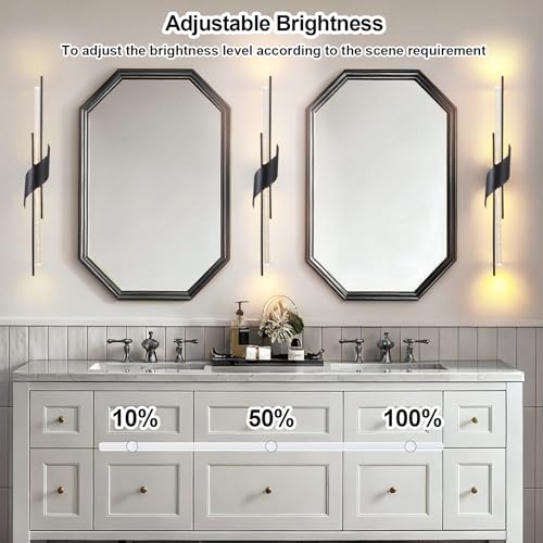 Battery Operated Wall Sconces Set of 2 (2 Count)