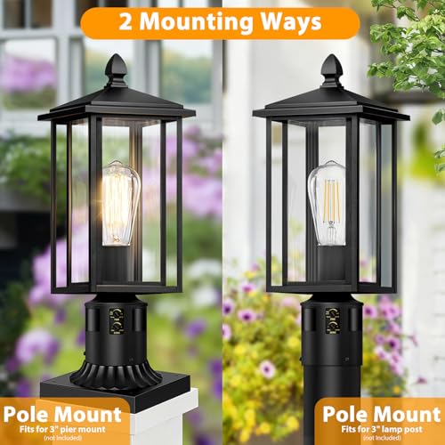 Motion Sensor Outdoor Post Lights
