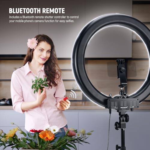 55W 18" 45cm Ring Light Kit [New Version]