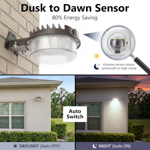 55W 6600LM LED Barn Light