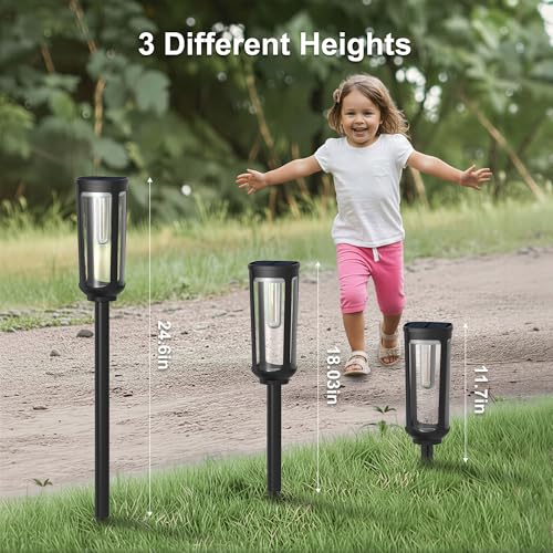 Solar Pathway Lights Outdoor Waterproof (12 Count)