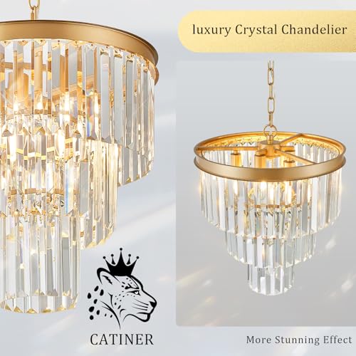 16" Modern Crystal Chandeliers