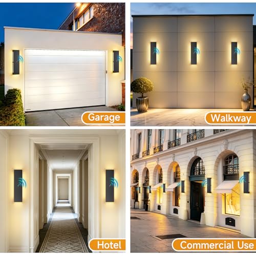 Dusk to Dawn Outdoor Wall Sconces (Dusk to Dawn / 24 Inches)