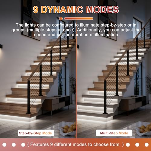 Smart Motion Sensor Stair Lights