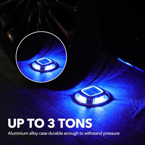 Solar Driveway Lights Outdoor 4 Pack (4 Count)