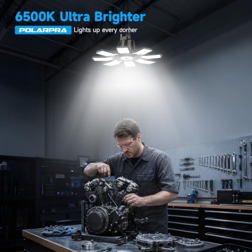 LED Garage Light Bulbs (6+1/Plug-in)