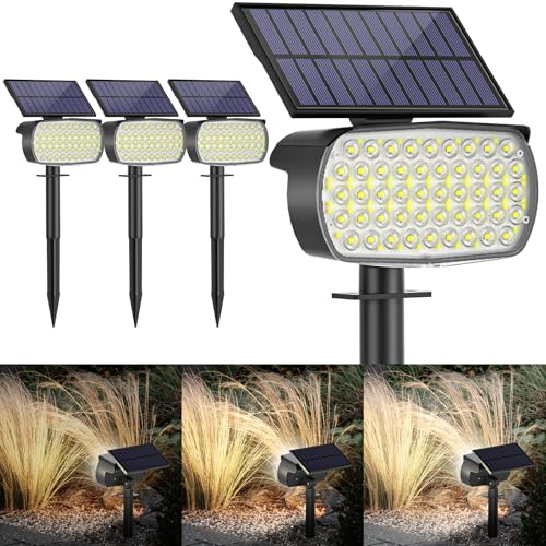 108 LED Solar Spot Lights Outdoor (4 Count)