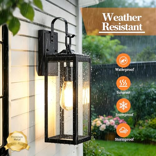 18'' Large Outdoor Wall Lights 2 Packs (2 Count)