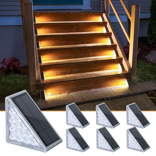 Solar Step Lights 6 Pack (6 Count)