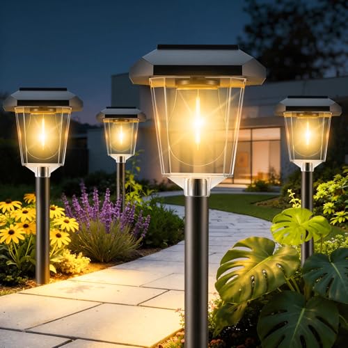 16Pack Solar Pathway Lights Outdoor (16 Count)