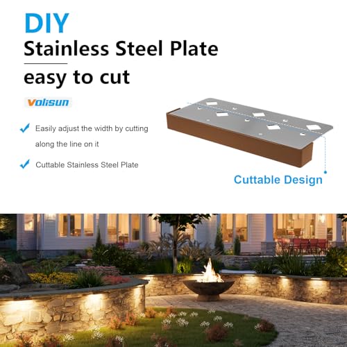 7 Inch Retaining Wall Lights (8 Count)