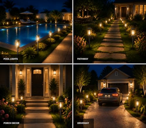 Solar Pathway Lights Outdoor