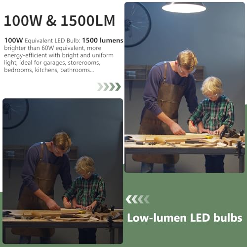 6 Packs A19 LED Light Bulbs (6 Count)