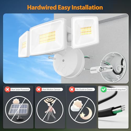 65W Smart Flood Light Outdoor (White)