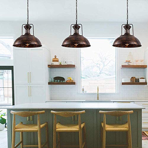 16.14" Farmhouse Pendant Light