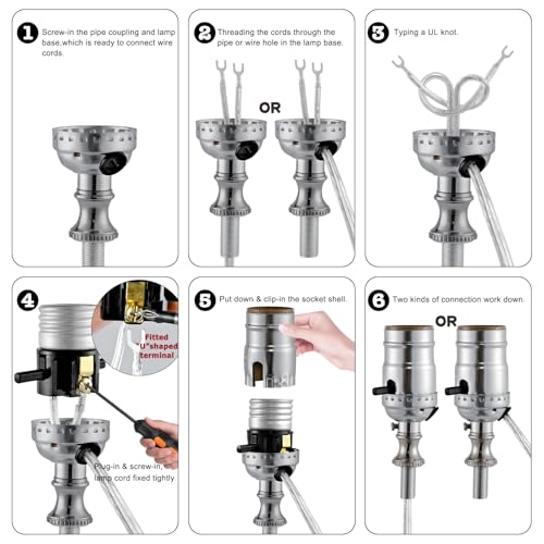 Lamp Socket with Push ON