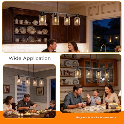 4 Light Kitchen Island Lighting