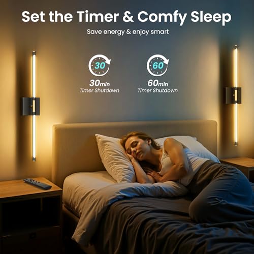 10000mAh Battery Operated Wall Sconces Set of 2 (2 Count)