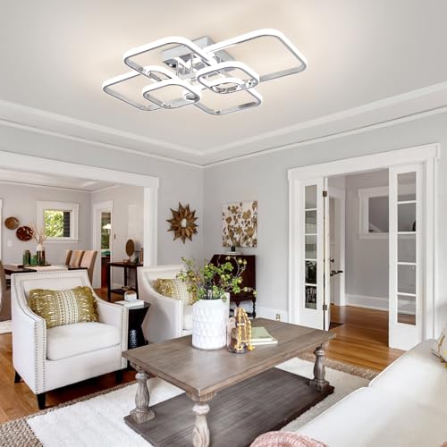 31.5" Modern LED Ceiling Light 6