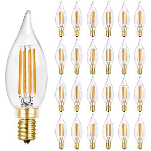 Candelabra Light Bulbs 2700K (24 Count)