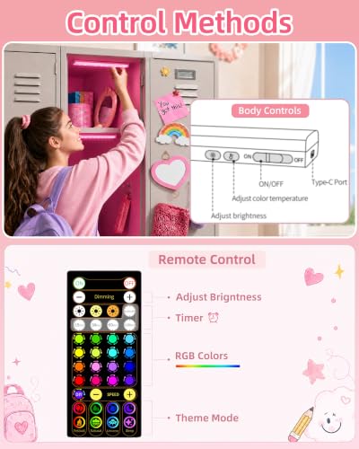 Color Changing Locker Light (2 Count)