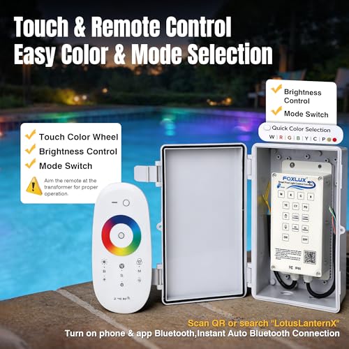 2HP Pond Fountain Aerator with 3 RGB LED Lights