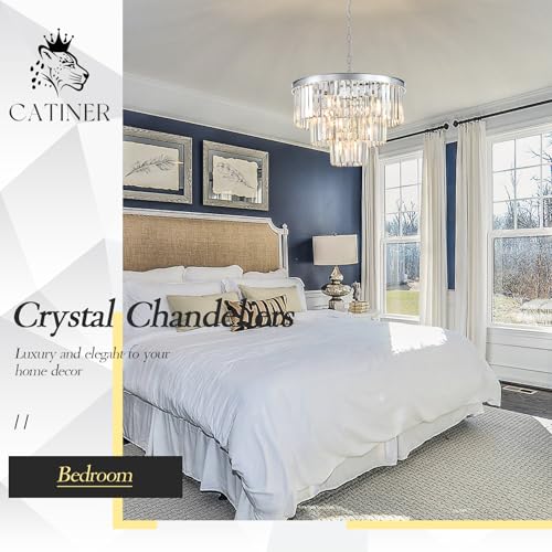 20" Modern Crystal Chandeliers