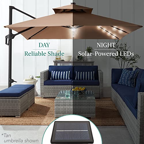 10x10ft Cantilever Patio Umbrella w