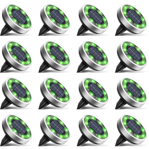 16 Pack Solar Lights Outdoor Waterproof (16 Count)