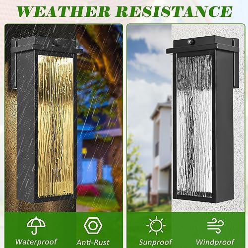 16" Dusk to Dawn Outdoor Lighting (2 Count)