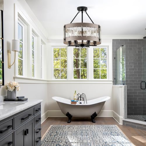 D20'' Farmhouse Chandelier