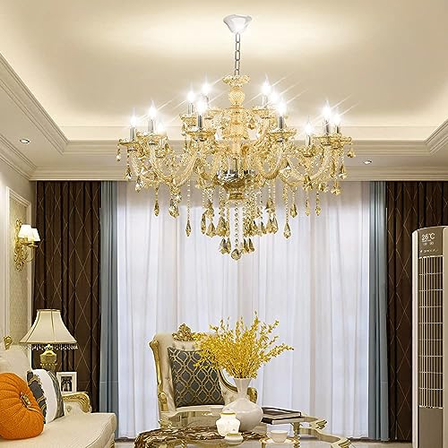 Luxury K9 Crystal Chandelier 15 Light