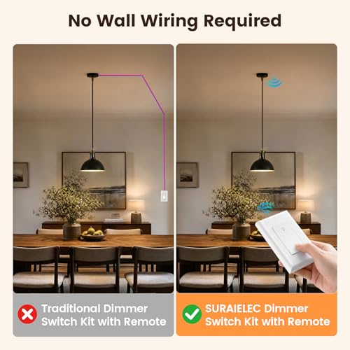 Dimmer Switch Kit with Remote