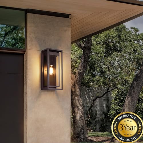 19" Large Outdoor Wall Light Fixtures (2 Count)