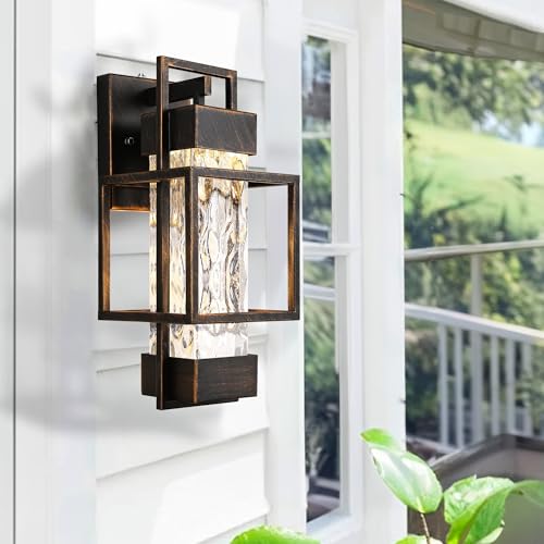 Modern Outdoor Light Fixtures Dusk to Dawn Outdoor Lighting 2 Pack (2 Count)
