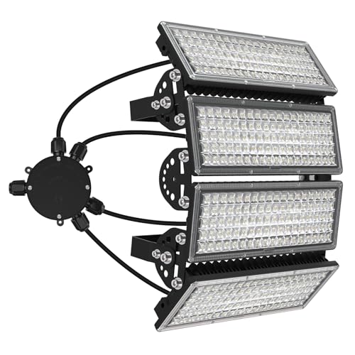 400W LED Stadium Lights 56000LM Arena Field Flood Light 6500K