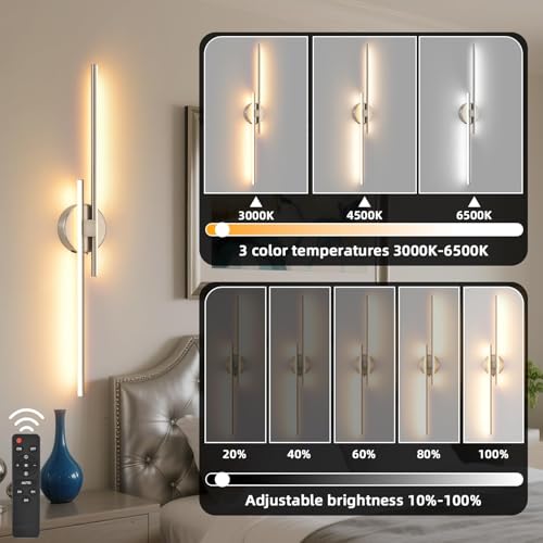 Battery Operated Wall Sconce set of 2 (2 Count)