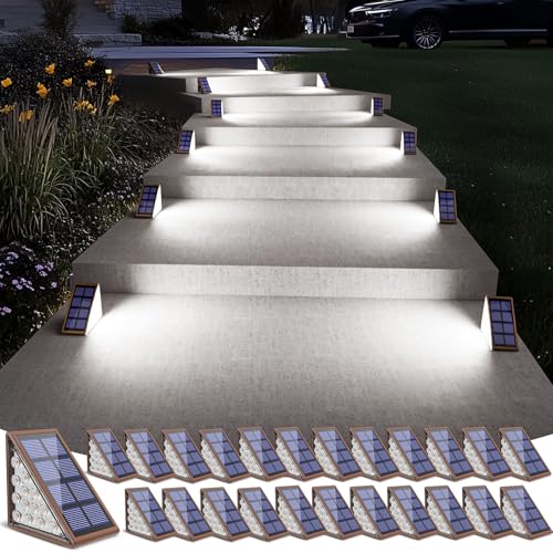 Solar Stair Lights (24 Count)
