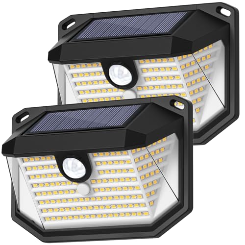 2 Pack Solar Outdoor Lights (2 Count)