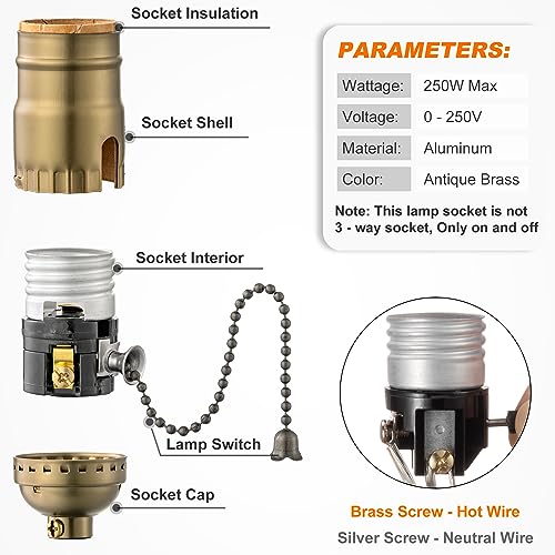 Pull Chain Lamp Socket Replacement