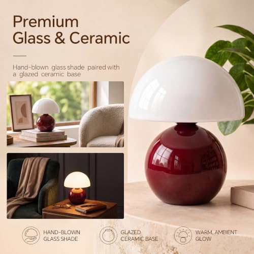 Mushroom Lamp Table Lamp for Bedroom