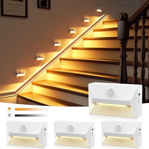 Motion Sensor Stair Lights Indoor (4 Count)