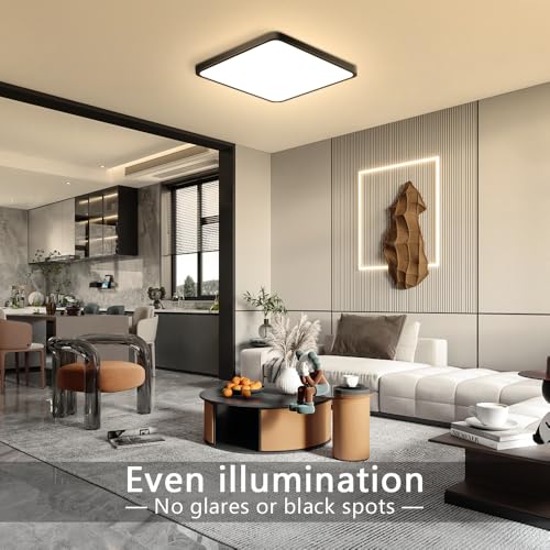 9Inch 18W Square LED Ceiling Light Fixtures Flush Mount