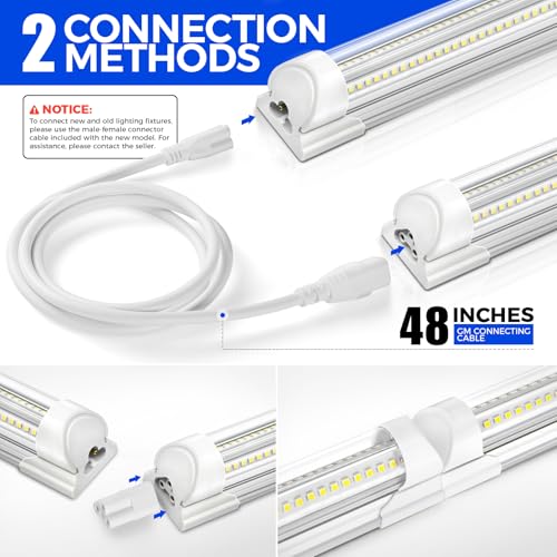 T8 LED Shop Lights 8FT (10 Count)
