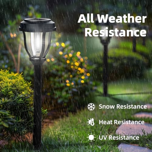 12 Pack Solar Lights Outdoor (12 Count)