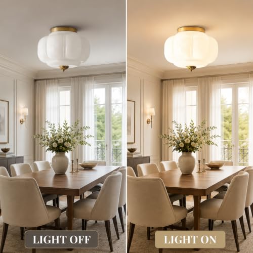 Modern Semi Flush Mount Ceiling Light