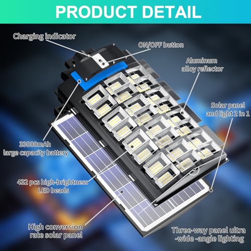 Y 11000W Solar Street Lights Outdoor
