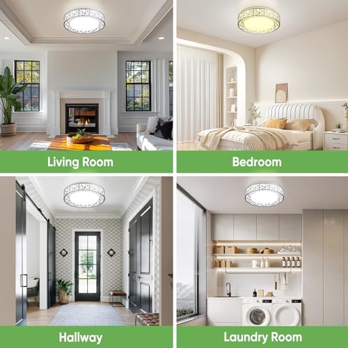 12 Inch Bird's Nest Flush Mount Ceiling Light