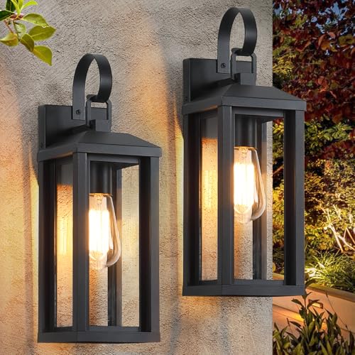 17" Large Outdoor Wall Lights for House 2 (2 Count)