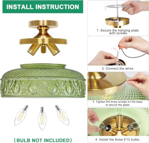 Semi Flush Mount Ceiling Light
